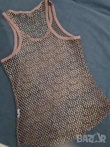 Мрежест топ H&M , снимка 3 - Потници - 34181428