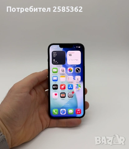 iPhone 13 128 GB Midnight / Перфектен, снимка 2 - Apple iPhone - 53892773