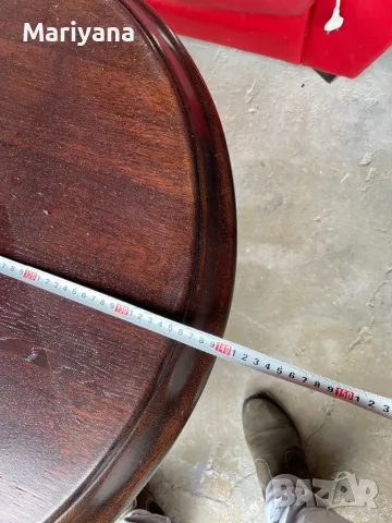 Овална холна маса масивно дърво, снимка 8 - Маси - 50037612
