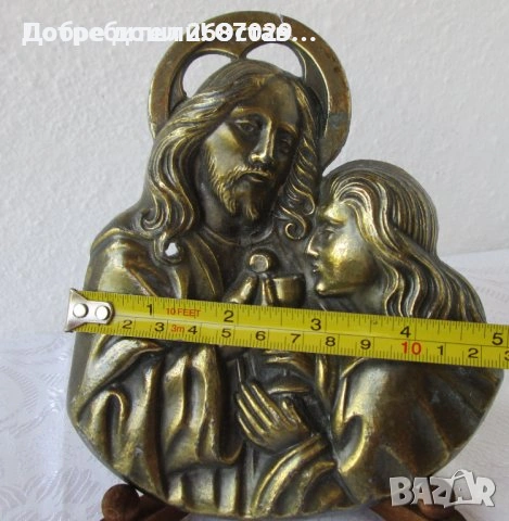 Исус и Магдалена. религия, пано, кандило, иконостас за стена религия, снимка 2 - Пана - 28950117