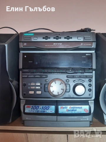 Стерео уредба SONY R770, снимка 2 - Аудиосистеми - 53994856