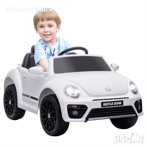 Електрическа кола VW, снимка 2 - Детски велосипеди, триколки и коли - 52572206