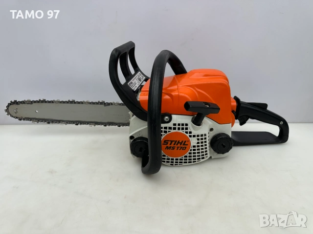 Stihl MS 170 C - Бензинова моторна резачка перфектна!, снимка 2 - Моторни триони/резачки - 53366938