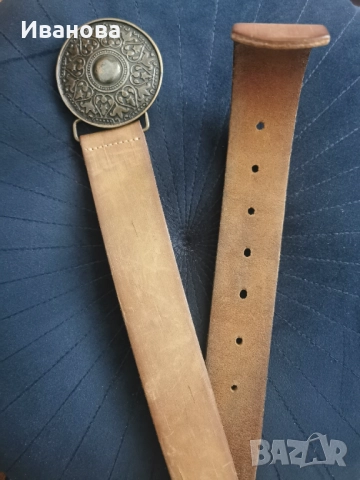 Дамски колан от телешка кожа , снимка 12 - Колани - 52273621