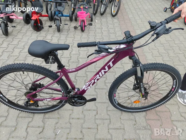 Промо велосипед 27.5" Sprint MAVERICK LADY S розов, снимка 3 - Велосипеди - 56070572