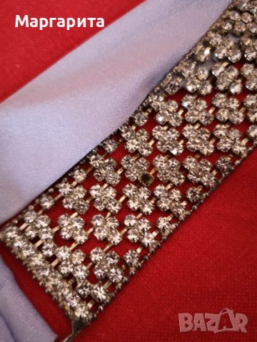 Елегантна сребриста рокля , снимка 3 - Рокли - 40060468