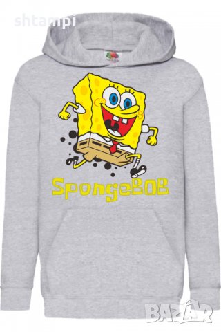 Детски Суитчър/Суитшърт SpongeBob 3,Игра,Подарък,Изненада,Забавление,Рожден Ден