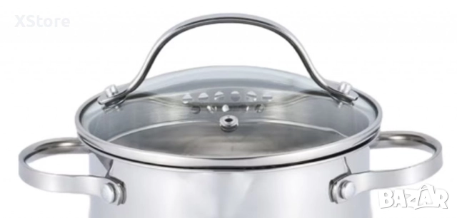 Тенджера Voltz, различна съвместимост, Инокс, снимка 3 - Съдове за готвене - 52497941