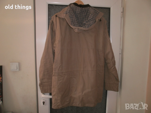 Мъжко яке BARBOUR с качулна,дълго, снимка 6 - Якета - 51766639