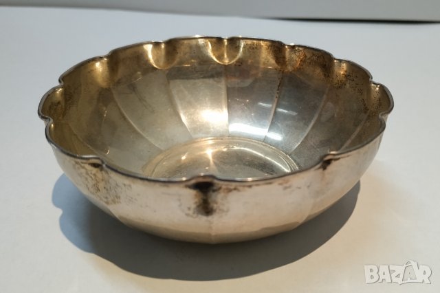 Сребърна купичка, снимка 3 - Антикварни и старинни предмети - 29935424