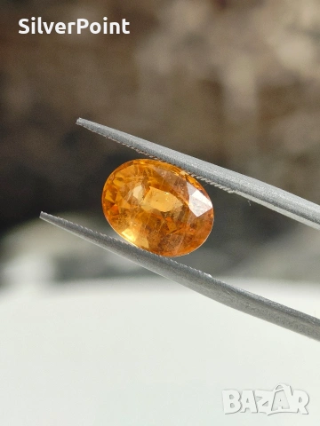 Сапфир голям intense yellow , снимка 3 - Други - 53333186