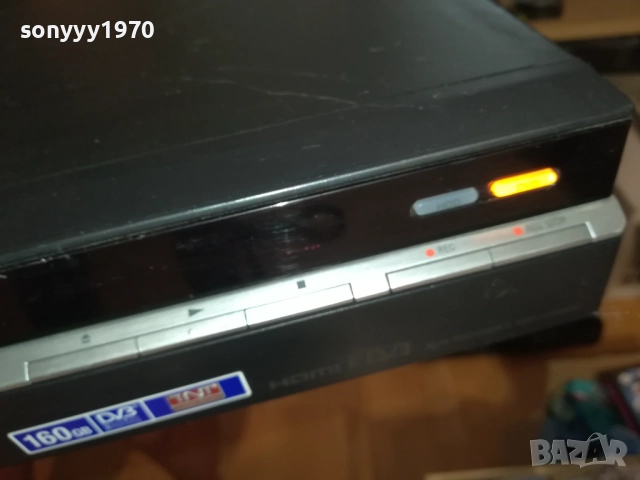 SONY 160GB HDD/DVD/DVB 1609250627, снимка 4 - Плейъри, домашно кино, прожектори - 51727823