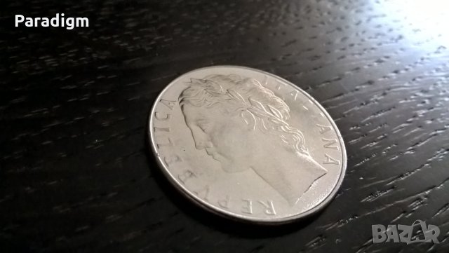 Монета - Италия - 100 лири | 1977г., снимка 2 - Нумизматика и бонистика - 31793547