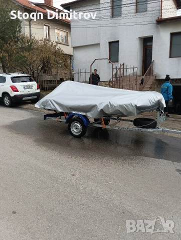 лодка двигател колесар добро състояние колесаря е чисто нов, снимка 2 - Воден транспорт - 53874584