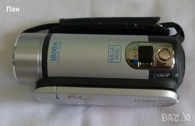 Камера Canon Legria FS19, снимка 3 - Камери - 56336461