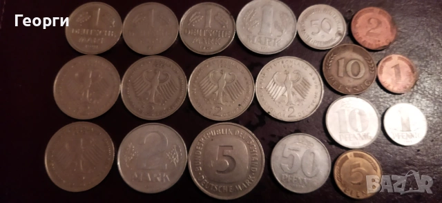 Монети Германия, снимка 2 - Нумизматика и бонистика - 47171210
