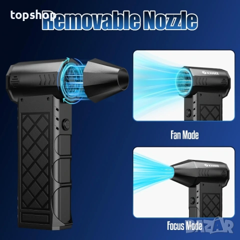 Мощен Мини Jet Fan 130 000 RPM – Акумулаторен Спрей за Въздух, снимка 7 - Други инструменти - 53216867