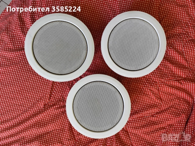 Говорители за вграждане 100волта.