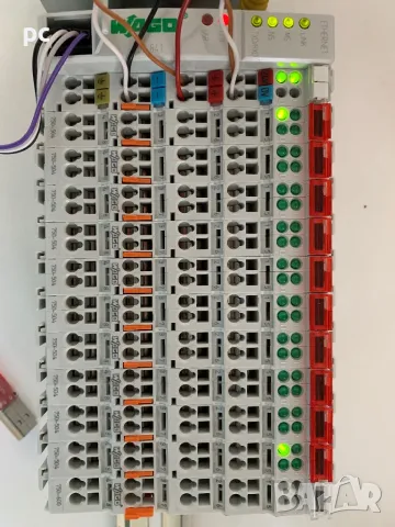 Индустриални! Висококачествени! Програмируеми модулни контролери WAGO 750 PLC DI DO RELEY, снимка 6 - Други машини и части - 48812227