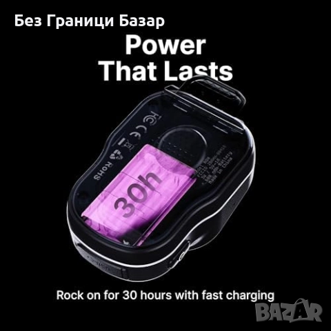 Нов Преносим Bluetooth говорител 32 часа, водоустойчив, стерео режим, снимка 3 - Тонколони - 51608746