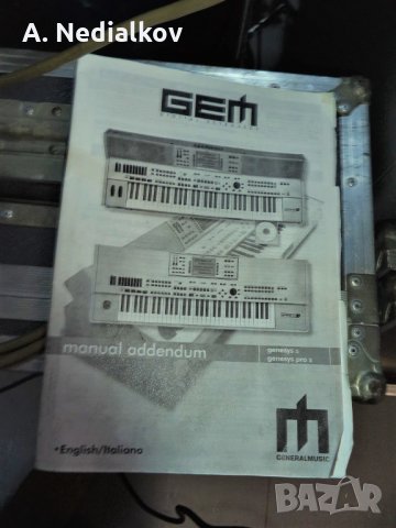 GEM genesys Pro S keyboard , снимка 15 - Синтезатори - 34235988