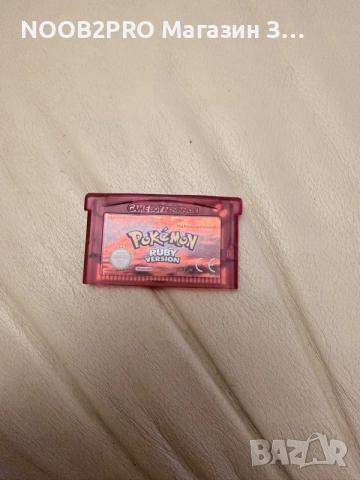 Nintendo Game Boy Advance SP AGS-001 + Pokémon Ruby, снимка 2 - Nintendo конзоли - 56169359