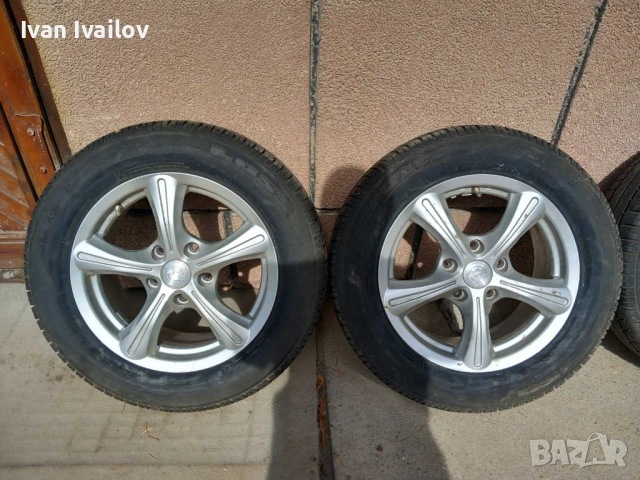 Алуминиеви джанти 15" 5x114.3 ET45 за Toyota, Honda, Mazda, Kia, Hyundai, снимка 3 - Гуми и джанти - 54101089