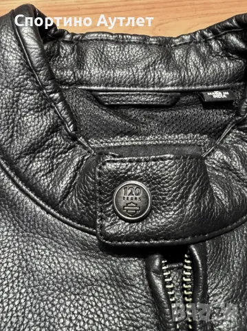 HARLEY DAVIDSON Юбилейно 120 Години 97051 Кожено Яке Кожа 2XL XXL, снимка 4 - Якета - 49257277