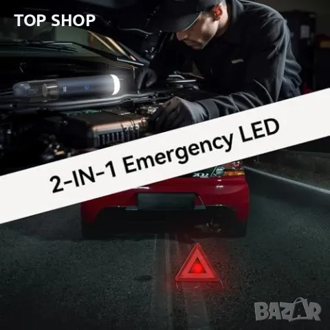 Нова Ръчна Прахосмукачка с Висока Мощност и Светлина за Кола и Дом, снимка 5 - Прахосмукачки - 49693729