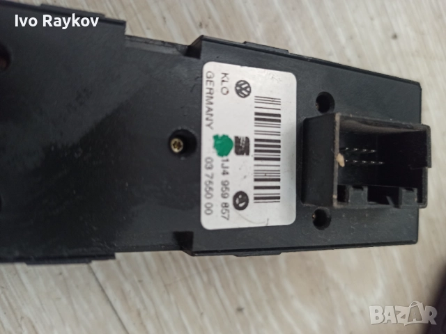 Бутон ключ за стъкла, Volkswagen, Golf 4, Passat 5, Seat, Toledo , 1J4959857 , снимка 5 - Части - 52263870