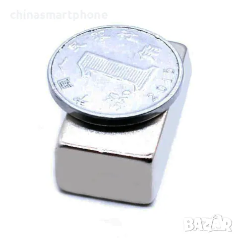 Неодимов магнит 25x20x10mm N52 1300-2600Gs 35гр правоъгълен | moqtmagazin.com, снимка 7 - Други машини и части - 47762261