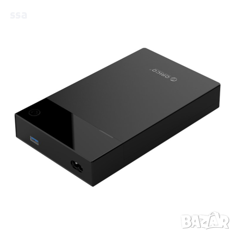 Orico кутия за диск Storage - Case - 3.5 inch, USB3.0, Built-in Power adapter, UASP, black - 3599U3, снимка 3 - Външни хард дискове - 44783900