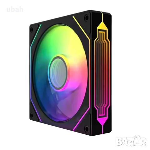 Нови 120 мм ARGB вентилатори Prism IV PRO с Infinity mirror ефект, снимка 4 - Други - 55660169