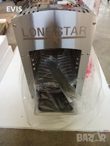 Газов грил с керамична горелка-Lone Star Beef TGSSD 107430