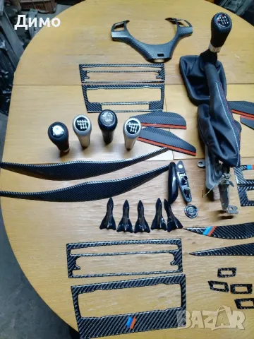 панел радио климатик Вежди маншон скоростен лост бмв bmw , снимка 2 - Части - 48829170