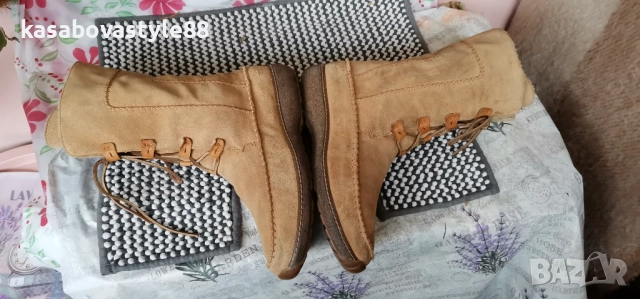 Ботуши Timberland 41 н Естествена кожа , снимка 7 - Дамски ботуши - 52794245