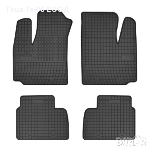 Fiat Doblo / Гумени стелки за Фиат Дупло 03.2001-02.2010