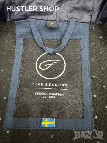 Мъжко водо и ветро устойчиво яке FIVE SEASONS. Размер XL, снимка 8 - Якета - 53932155