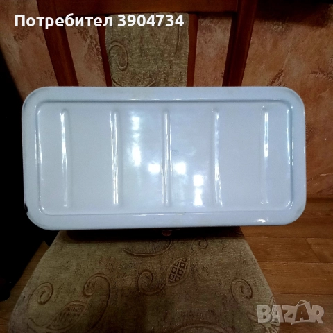 Емайлирана кутия хляб 1920г., снимка 15 - Антикварни и старинни предмети - 52049155