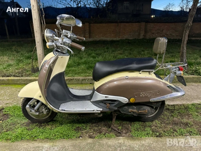 AGM Retro Scooter 50сс,4Т, снимка 3 - Мотоциклети и мототехника - 53195549