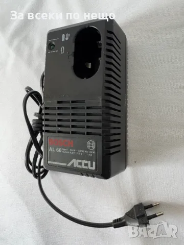 Оригинално зарядно за винтоверт Bosch 4.8V - 12V  , Bosch AL 60, снимка 3 - Винтоверти - 49256814