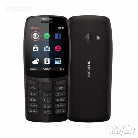 Мобилен телефон Nokia 210, Dual SIM, 2019, Black, снимка 1 - Nokia - 30170563