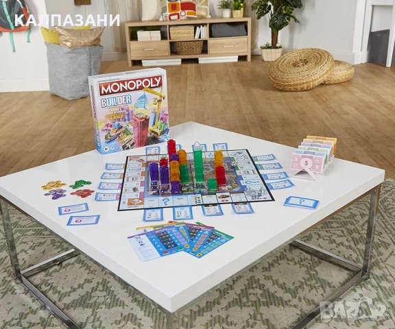 Монополи - Строител Настолна игра F1696, снимка 5 - Игри и пъзели - 34924770