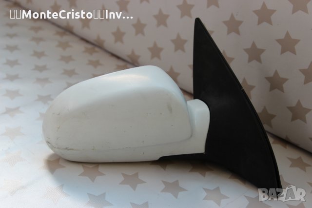 Дясно електрическо огледало Chevrolet Nubira (2005-2010г.) Шевролет Нубира ⚪Цвят: Бял, снимка 2 - Части - 27145412