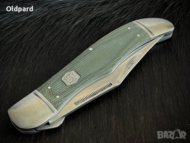 Голям джобен сгъваем колекционерски ловен нож. (RR1994), снимка 4 - Ножове - 42430166