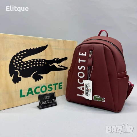 раница Lacoste🐊 28 х 33 cm , снимка 7 - Раници - 53010790