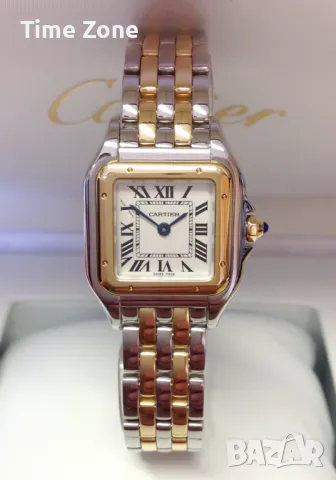 Cartier Panthere De Cartier 30mm x 23mm Steel & Yellow Gold White Dial Дамски Различни Варианти