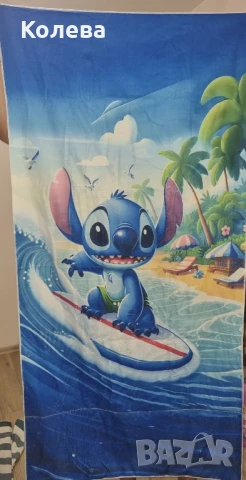 Плажна кърпа "Стич ", снимка 3 - Хавлиени кърпи - 51021793