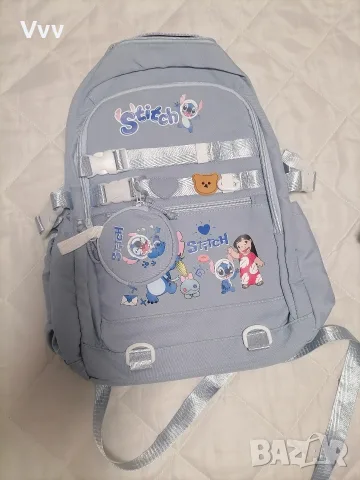Ученическа раница за момиче Stitch 