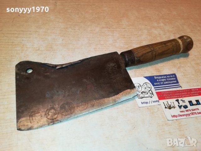 антика-САТЪР ОТ ФРАНЦИЯ С ДЪРВЕНА ДРЪЖКА 1212211947, снимка 9 - Антикварни и старинни предмети - 35117450